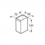 Стакан для зубных щеток Roca Rubik 816844001 Стакан для зубных щеток Roca Rubik 816844001